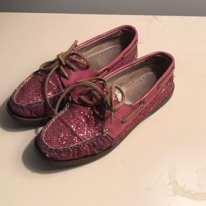 Pink Sperrys